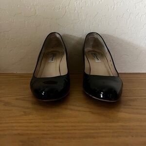 LK Bennett Zella Patent Leather Wedge Shoes